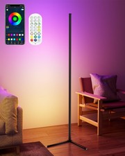 Corner Floor Lamp, 65" Smart RGB LED Corner Lamp with App  Remote Control, 1...