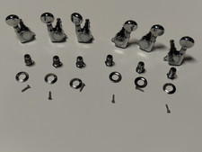 Chrome Tuners Set Of 6 - Factory Replacements For Hp Spec Ex Lr Set Chrome Tuners Set Of 6 - Factory Replacements For Hp Spec Ex Lr Set
