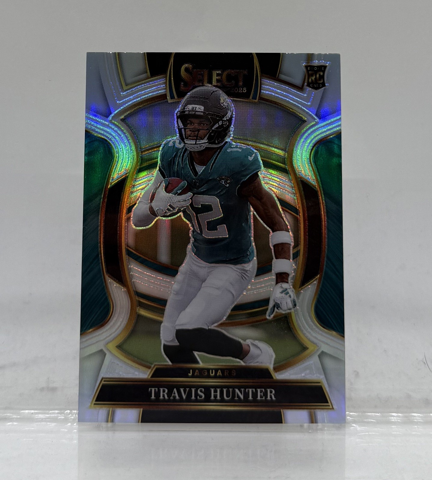 2025 Travis Hunter Panini Select Silver Prizm Rookie RC #28 Jacksonville Jaguars