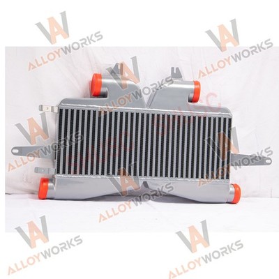 ALLOYWORKS Vertical Flow 23''x 9'' x 3'' Aluminum Turbo Intercooler Fit Nissan 370Z