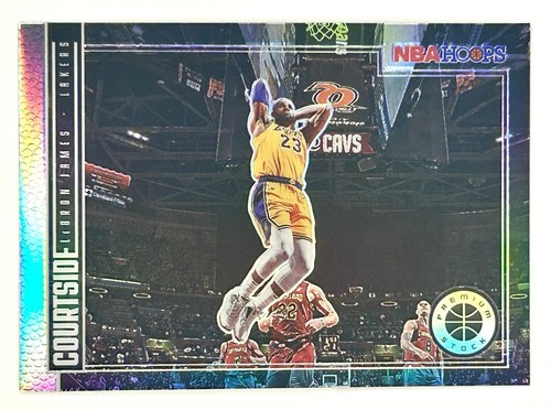 2019-20 Premium Stock LeBron James Silver Courtside Prizm Refractor SP #1 Lakers - Bild 8 von 12