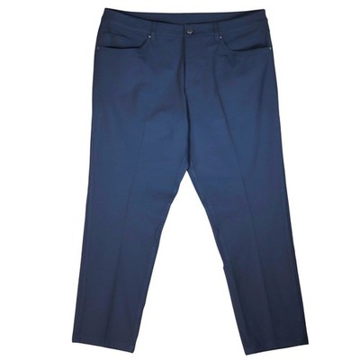 Lululemon Commission Pant Mens 38 Blue Warpstreme Classic Fit Golf Travel Casual