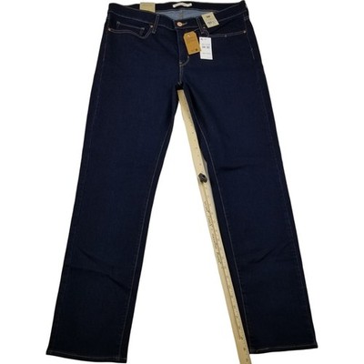 Levi's Women's Denim 314 Shaping Straight Jean Size 34 x 32 Dark