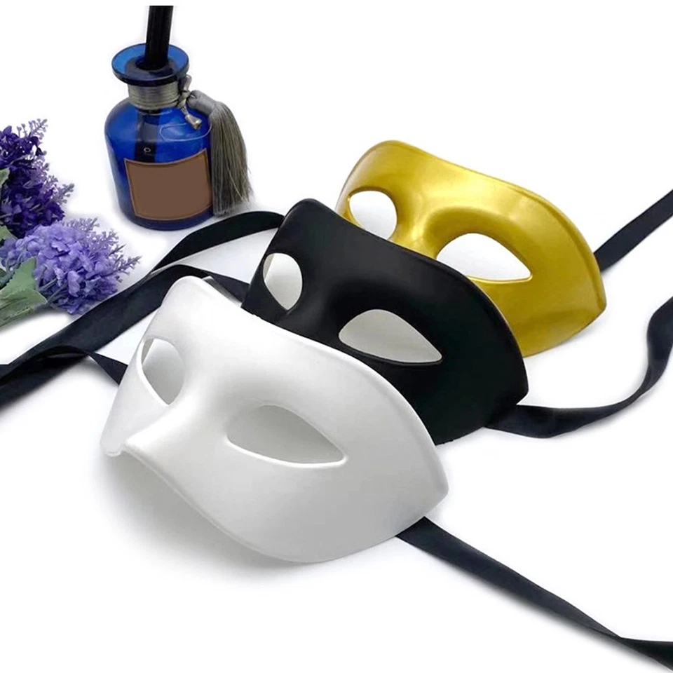 Cosplay Costume Accessories Cosplay Mask Men Women Masquerade Eye Mask Party ↷ - Image 4 of 4