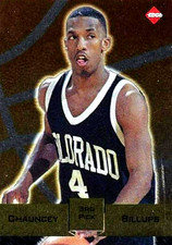 1997 Collector's Edge #9 Chauncey Billups Colorado Buffaloes Boston Celtics HOF