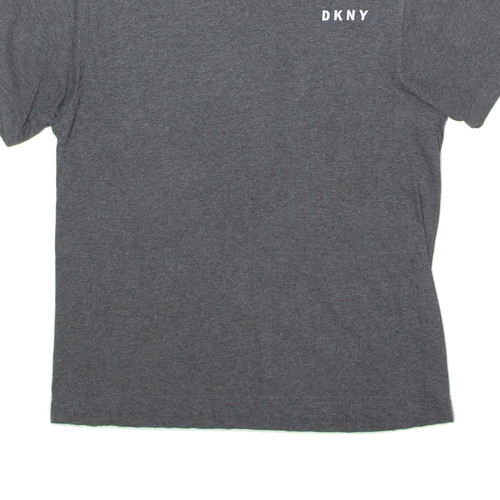 DKNY Damen T-Shirt Grau Rundhals S - Bild 5 von 6