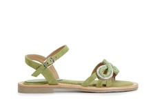 Cafè Noir C1GC5014 SANDALO GILDA IN CAMOSCIO CON ACCESSORIO STRASS