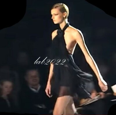 Gucci Tom Ford 1999 Runway Bias Chiffon Finale Runway Dress Gucci Tom Ford 1999 Runway Bias Chiffon Finale Runway Dress