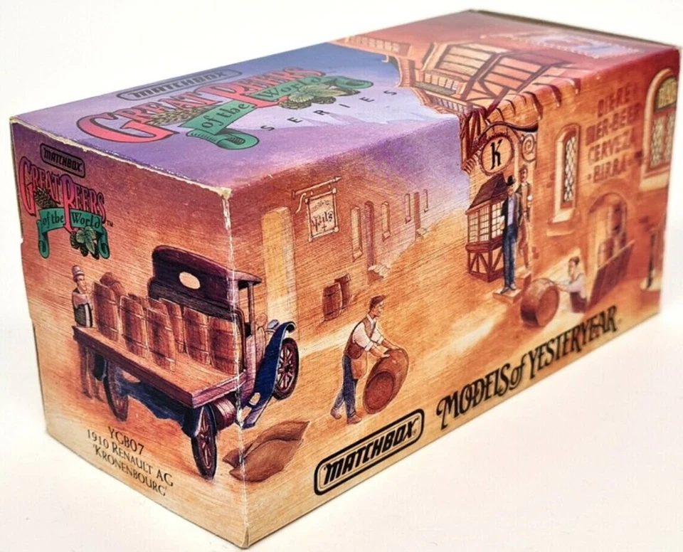 Matchbox Die Cast Models of Yesteryear 1910 Renault AG Kronenbourg Truck Diecast - image 3 of 3