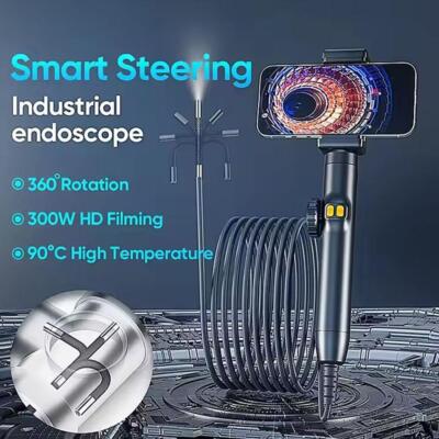 Two-Way 360° Articulating Borescope, 1080P Camera, with U2F Light endoscope K3F2