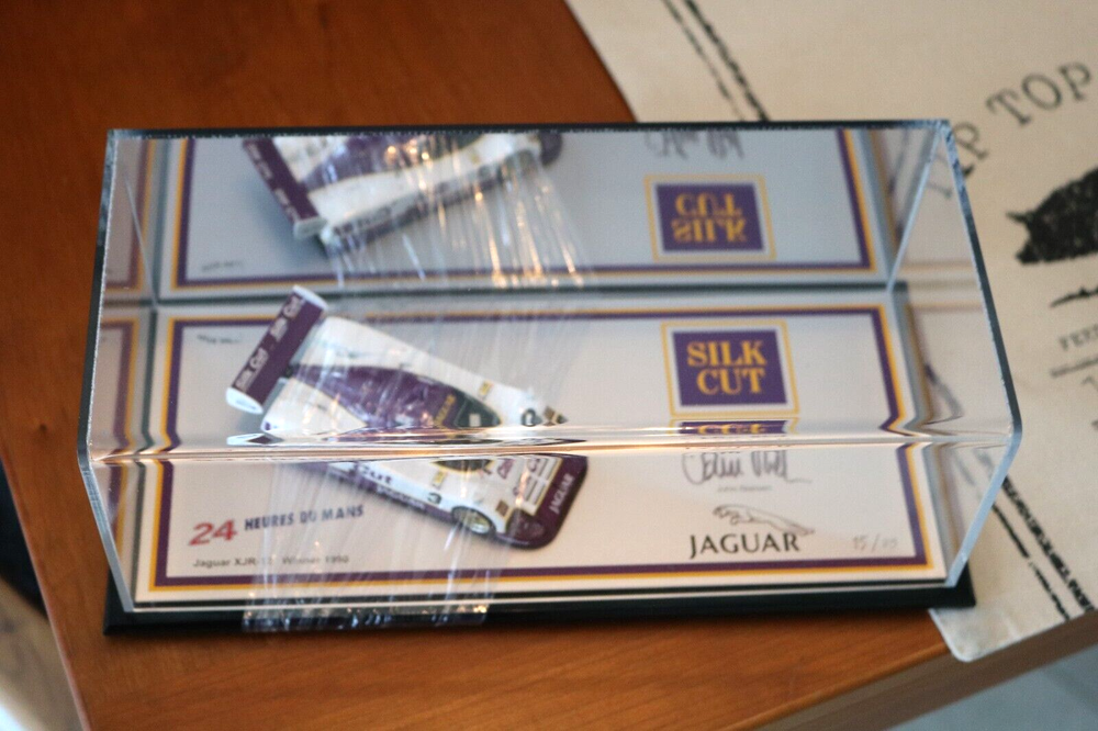 1/43 JAGUAR XJR-12 #3 WINNER 24 HOURS OF LE MANS 1990 SIGNED BY JOHN NIELSEN