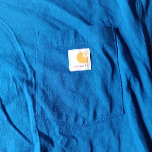 CARHARTT Reel American Nolin Lake Moutardier Marina KY LOOSE FIT LOGO T-SHIRT L - 第 9/18 張圖片