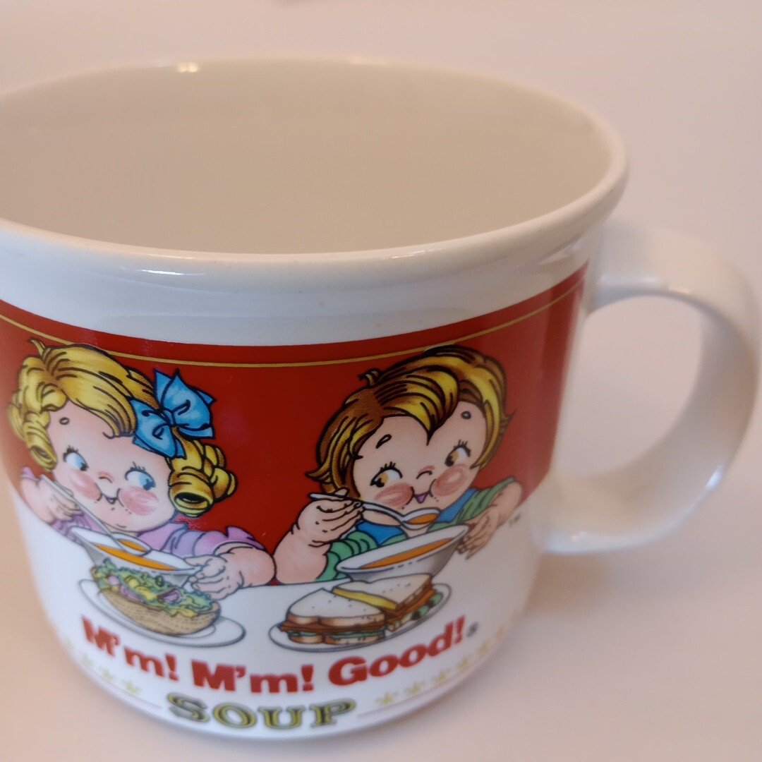 Vintage 1989 Campbell Soup Co Bowl Mug Cup 14 Oz Westwood Mm! Mm!  Good!