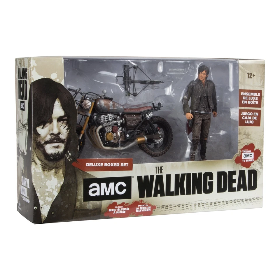 McFarlane Toys The Walking Dead TV Daryl Dixon con Bicicleta Personalizada Juego de Caja de Lujo Foto 2 de 2