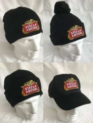 Stella Artois - Various - Woolly Hats / Beanies / Bobble Hats / Baseball Caps
