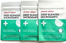 3 PACK Peach Slices Deep Blemish Microdarts Acne Patch  Deep Pimples