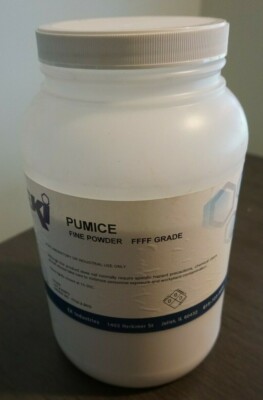 1 gallon container EKI Pumice Powder FFFF Grit 2.5 kg (5lbs)