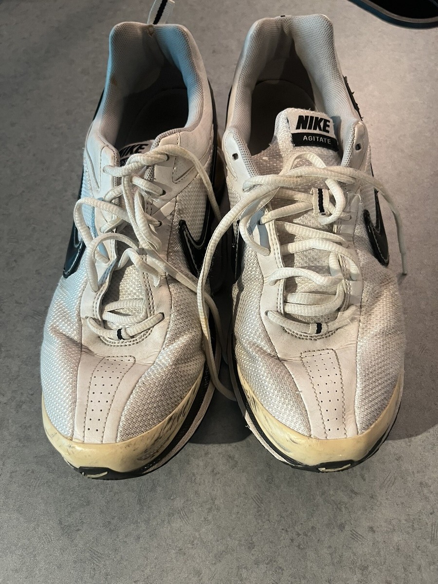 Nike Air Max Agitate 2 Men\'s Shoes Size 10.5 White/Black Nike Air Max 270 Men main image 2