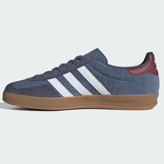 スニーカー ADIDAS GAZELLE INDOOR JI3522 5FT512 Adidas Gazelle Indoor Suede 'Preloved Ink' - JI3522