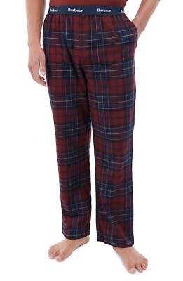 Barbour Men's Glenn Tartan Luxury Pajama Pants, Size 2XL