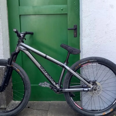 Ns Bikes decade Dirtbike silber gebraucht leichte gebrauchsspuren 