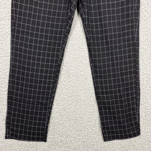 Neu mit Etikett Prinzessin Polly Spiro Hose Gr. 0 schwarz weiß Fensterscheibe Karo kurz hohe Taille - Bild 3 von 12