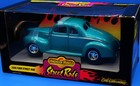 Vintage 1998 Ertl American Muscle Street Rod 1940 Ford Coupe Teal 1:18 Diecast