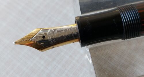 ✒ SCHÖNER VINTAGE 1950ER MONTBLANC 146G MEISTERSTÜCK lange Tinte Fensterstift 14ct OB Neu im Karton - Bild 9 von 20