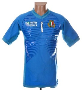 Maillot De Rugby Vintage Italie Kappa - Taille L - Homme - Occasion