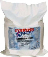 GymWipes Wipes  8" x 6" Towelettes Fresh Scent 2XL-101 Refill 700-Count 1 roll