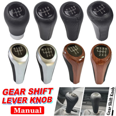 For BMW 1 3 5 6 Series X1 X3 M3 M4 M5 Manual 5 Speed Gear Shift Knob Shifter