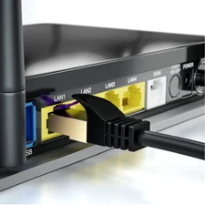 50FT CAT 8 Outdoor Waterproof Direct Burial Ethernet Network Cable Cord Lot