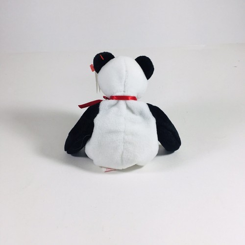 Ty Beanie Baby Fortune oso polar 1998 retirado con etiquetas (CON PROTECTOR DE ETIQUETA). - Imagen 2 de 7
