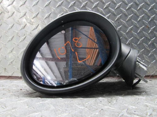 2007-2015 MINI COOPER LEFT DRIVER SIDE VIEW MIRROR POWER FOLDING CARBON COVER
