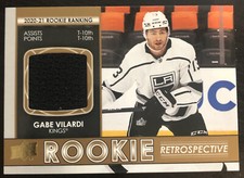 2021-22 Gabe Vilardi Rookie Retrospective Jersey Upper Deck Hockey Series 1