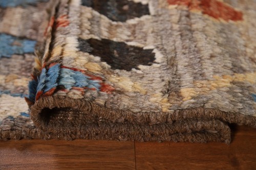 Tribal Geometric Moroccan Berber Oriental Area Rug Hand-knotted Wool Carpet 5x6 - Picture 11 of 12