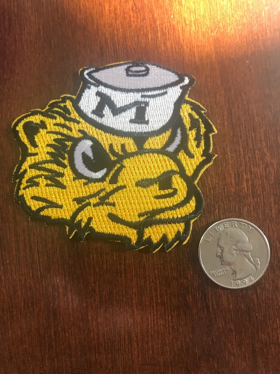 University Of Michigan Wolverines Vintage Embroidered Iron