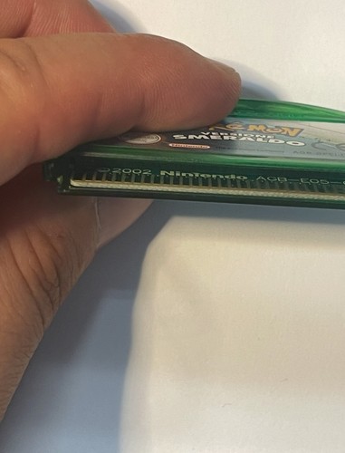 POKEMON Versione SMERALDO GBA Game Boy Advance ITA 1:1 BATTERIA NUOVA - Foto 2 di 3