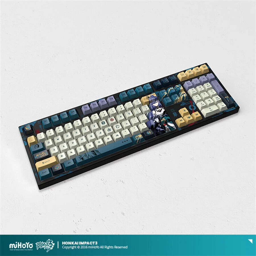 Honkai Impact 3 Fu Hua Mechanical Keyboard RGB Hot Swap BOX PBT Keyboard 108 key - Image 3 of 4