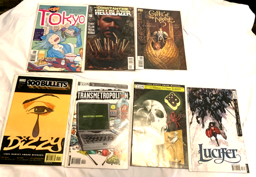 BANDES DESSINÉES VETIGO "8" TOUTES MISES EN CAGE ET CARTELÉES - Photo 2/11