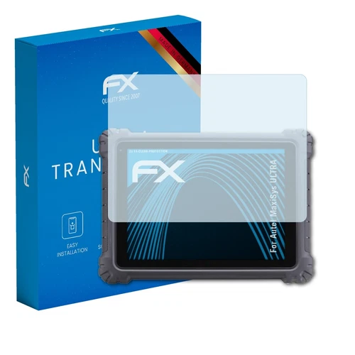 atFoliX 2x Screen Protection Film for Autel MaxiSys ULTRA Screen Protector clear