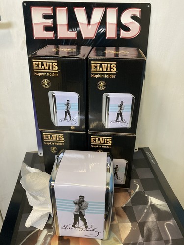 Elvis Presley Official Napkin Holders (Pack Of 4) Saving £6.80 On Single Price - Imagen 7 de 8