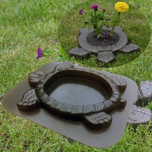 Pflasterform Selber Machen Schildkröten-Modell Gartenplastikform - Bild 2 von 12