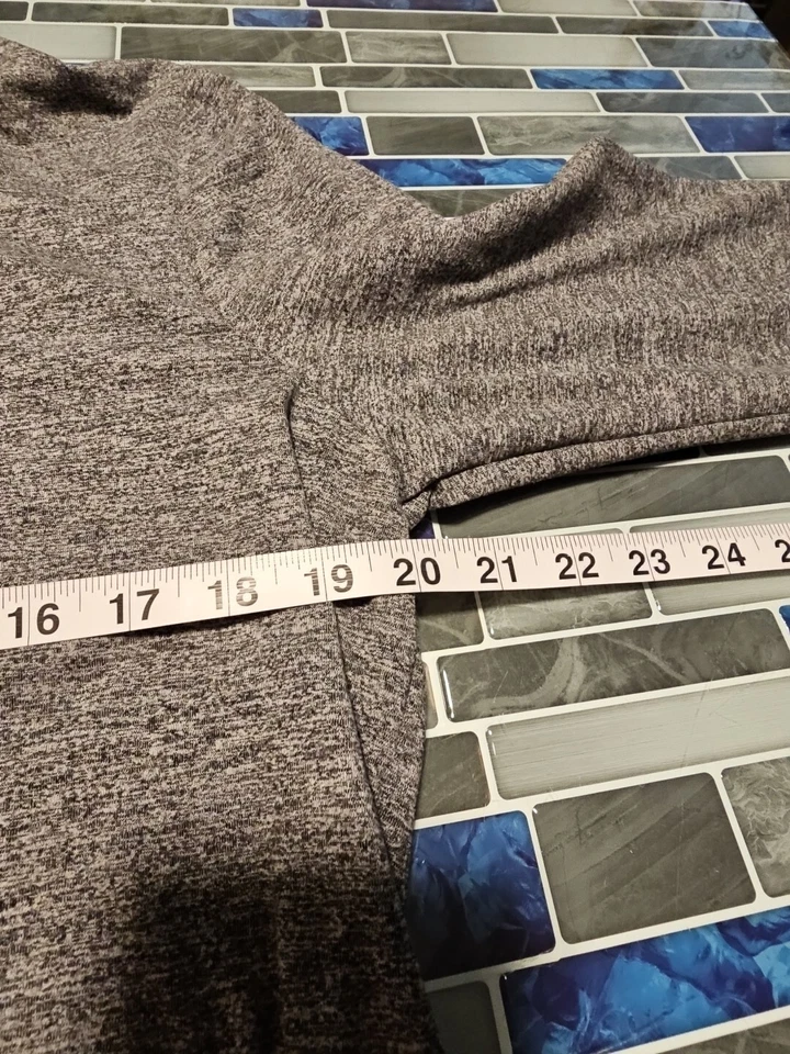 Zobha Women's Gray Hooded Pullover Size L - Image 4 of 4