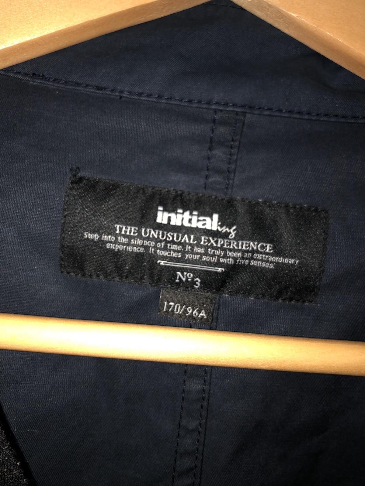 Initial The Unusual Experience Overcoat Trenchcoa… - image 2