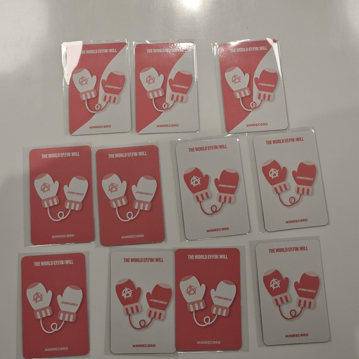 ATEEZ OFFICIAL THE WORLD EP.FIN:WILL MINIRECORD POB LUCKY DRAW