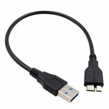 30CM USB 3.0 Cable Cord for LACIE Rugged External Hard Drive HDD