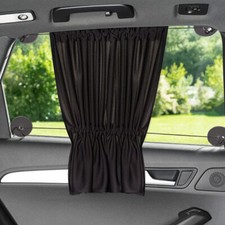2x Car Side Window Sunshade Privacy Curtain Anti-uv Heat Insulation Shield Cover