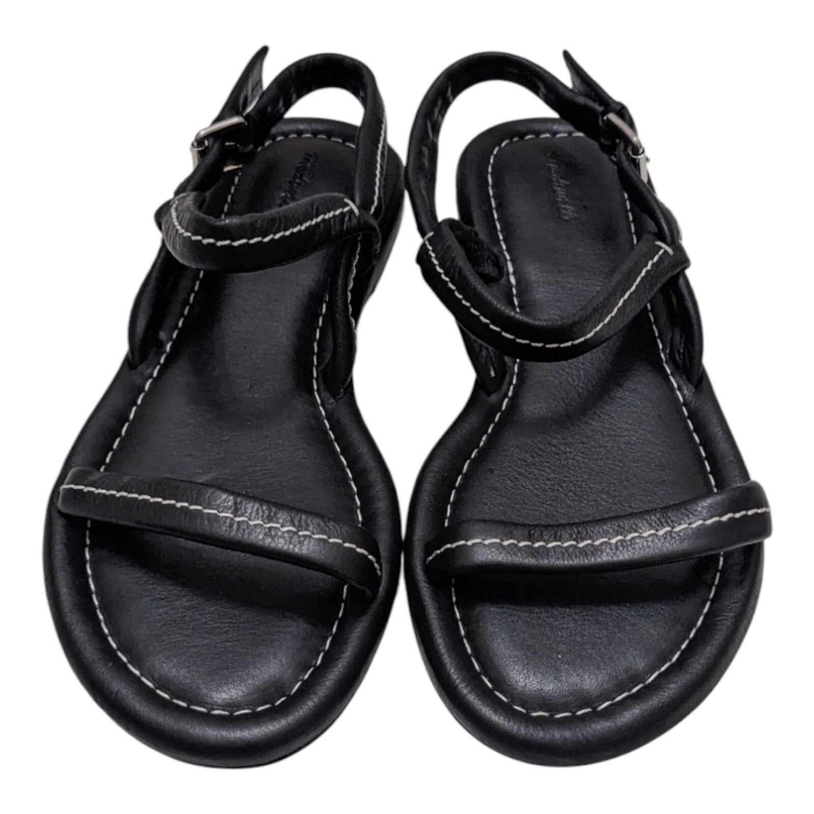 Madewell Janine Black Slingback Sandals Size 9.5