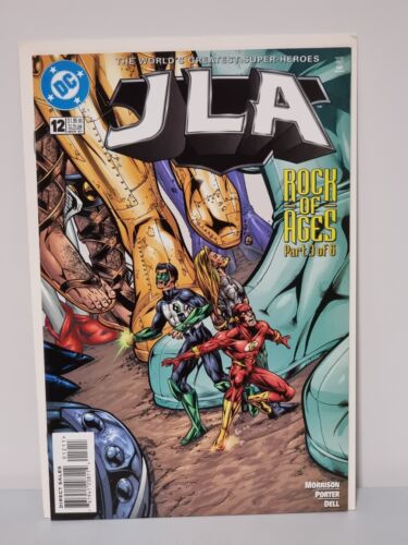 JLA #12 - 1st Appearance of Hourman - DC Comics (1997 1st Series) VF - Picture 1 of 6